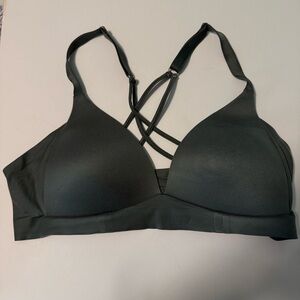 Aerie Women's Black Strappy Bra